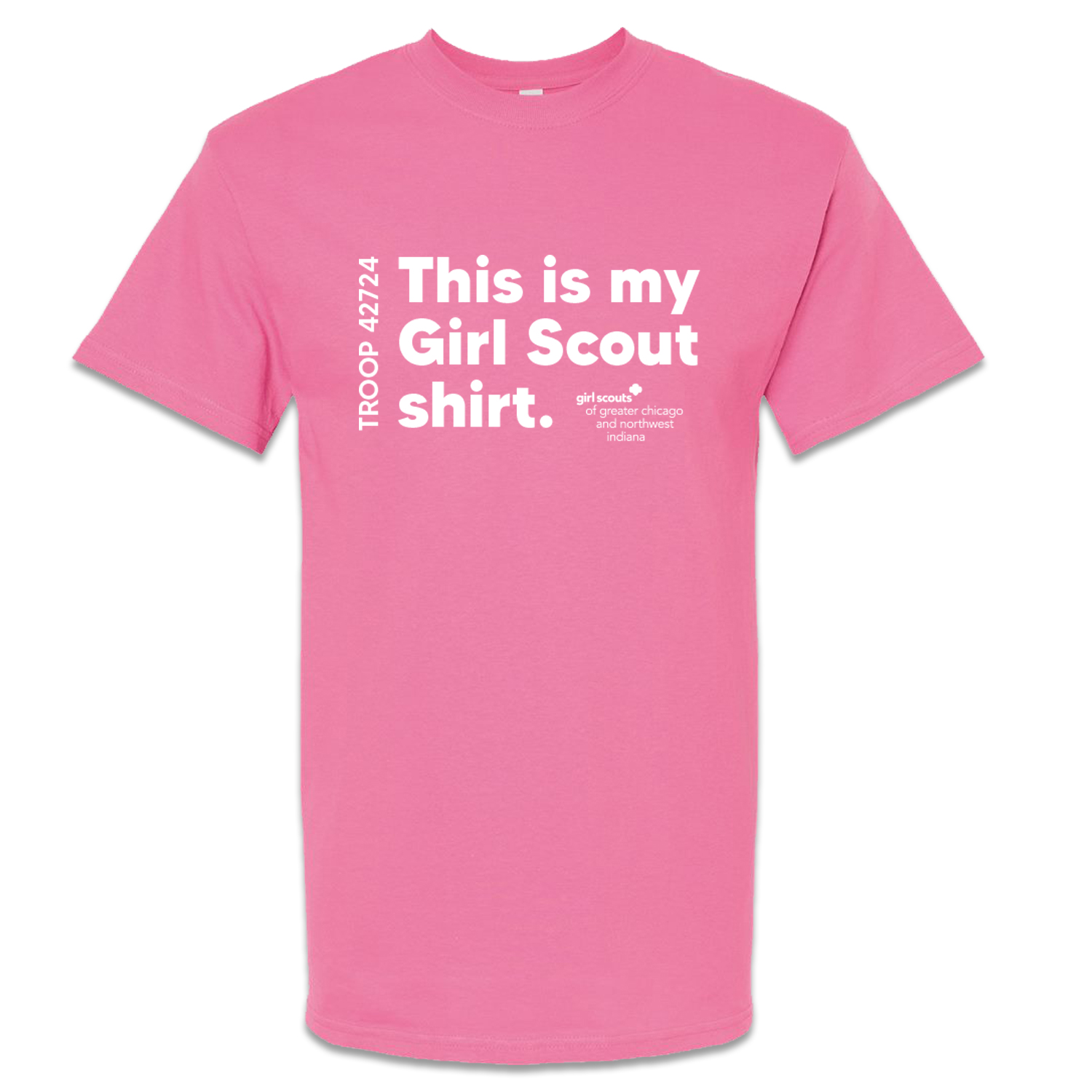 Customized GCNWI Girl Scout T-Shirt - Image 5